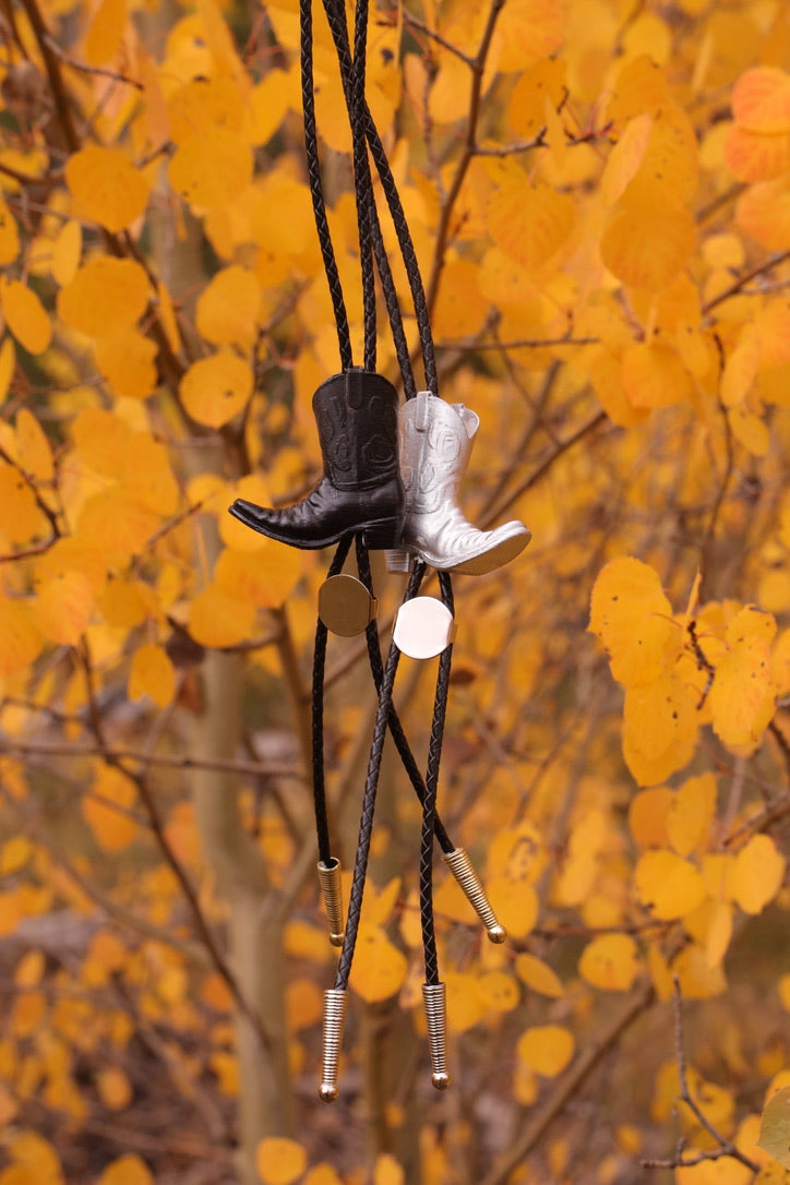 Cowboy Take Me Away Bolo Tie