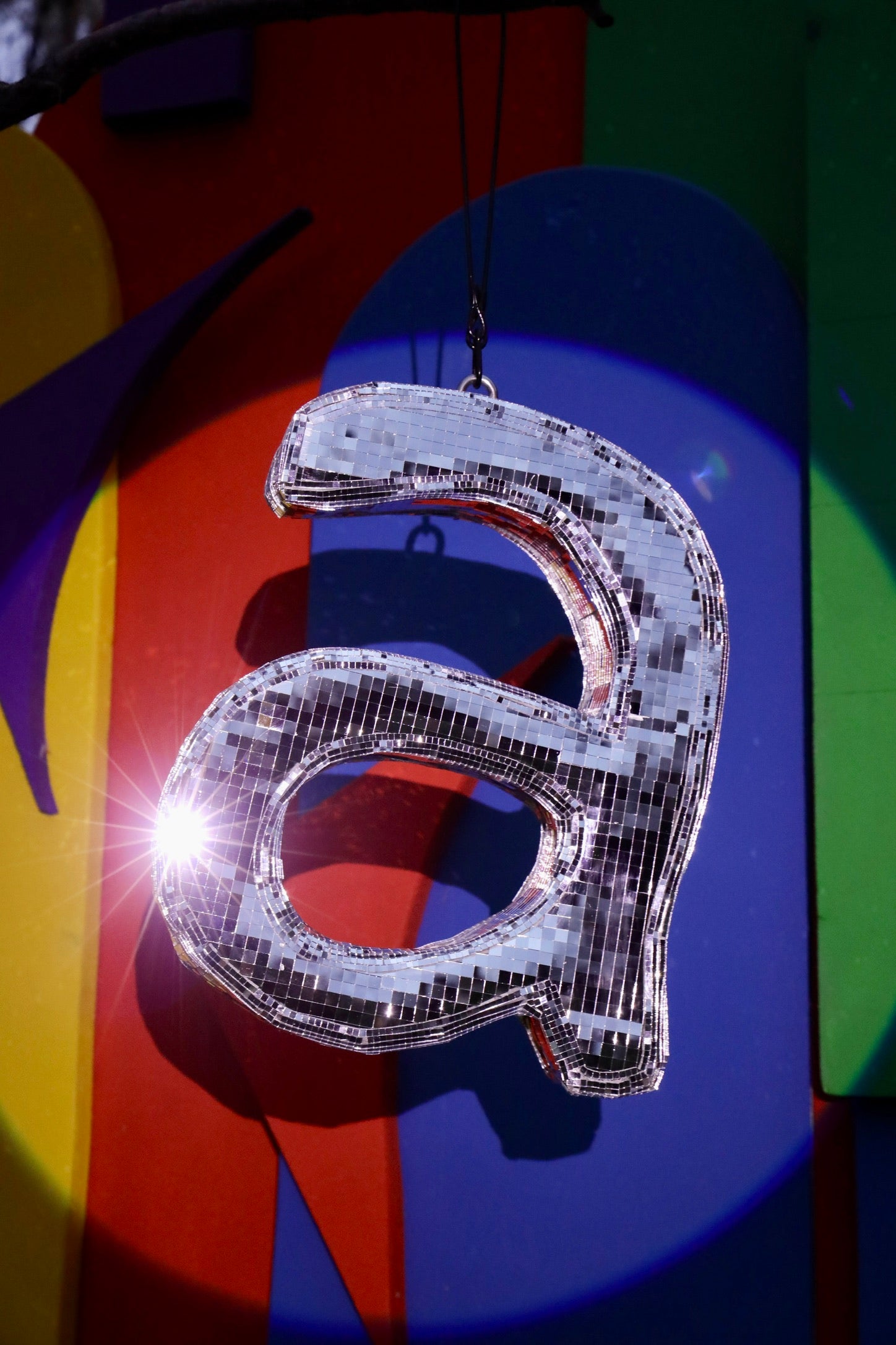 Disco Letter R Custom 2FT Disco Alphabet Letter – Abstruse