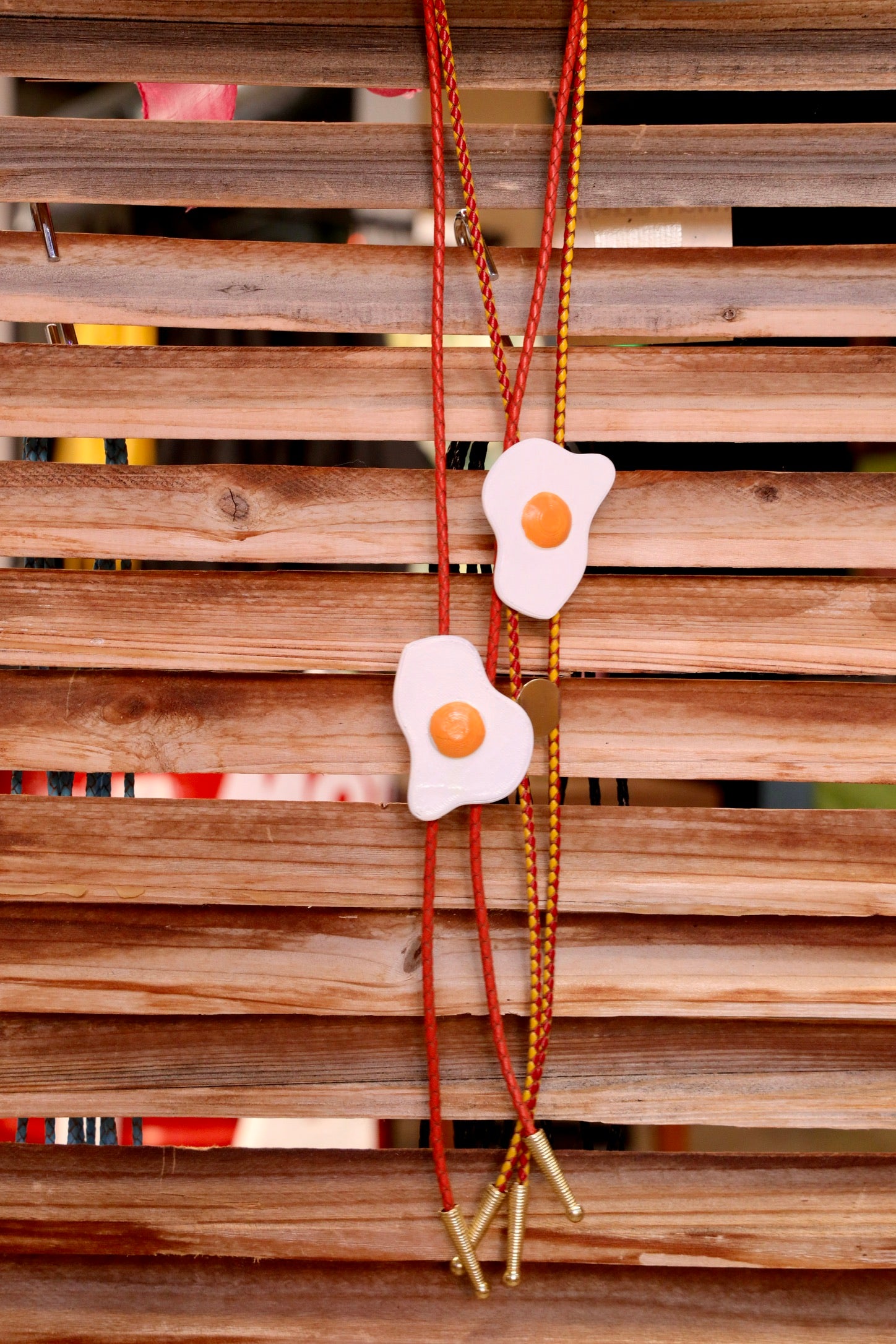 Egg Bolo Tie