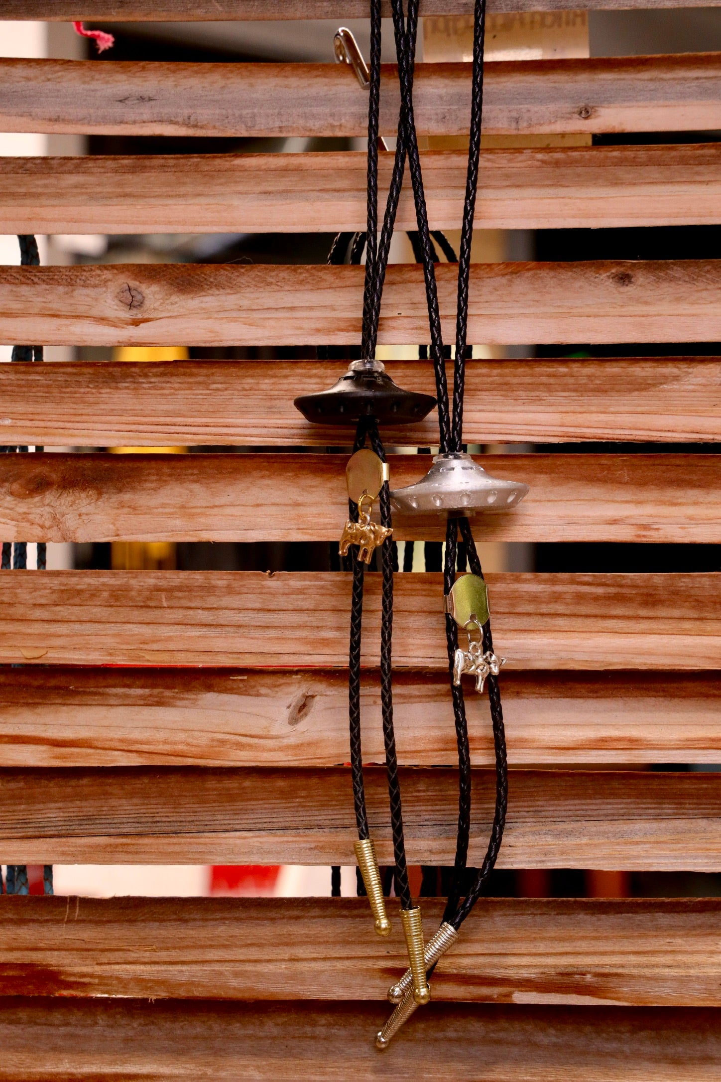 Alien Abduction UFO Bolo Tie