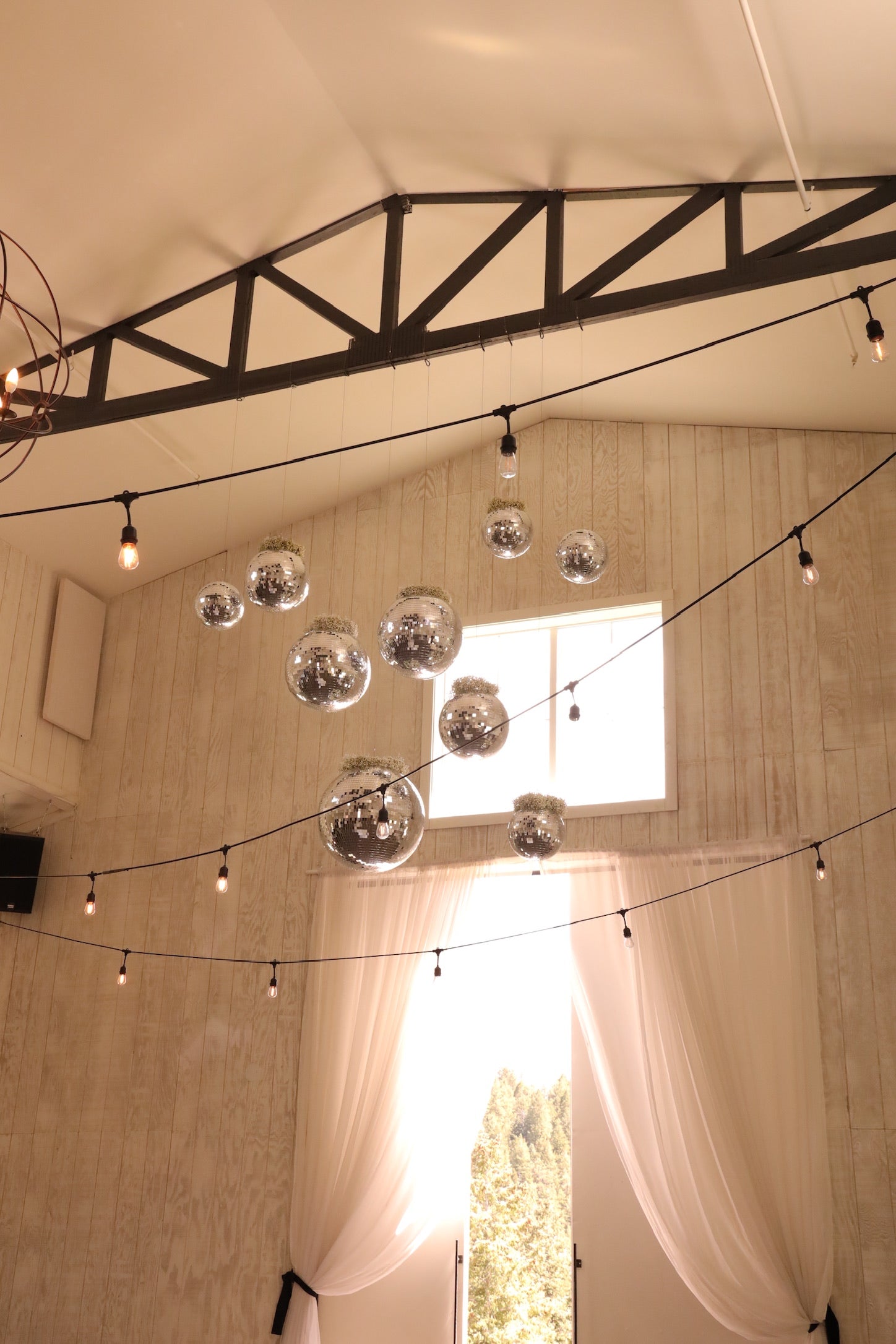 Disco Ball Installation - Event Rental