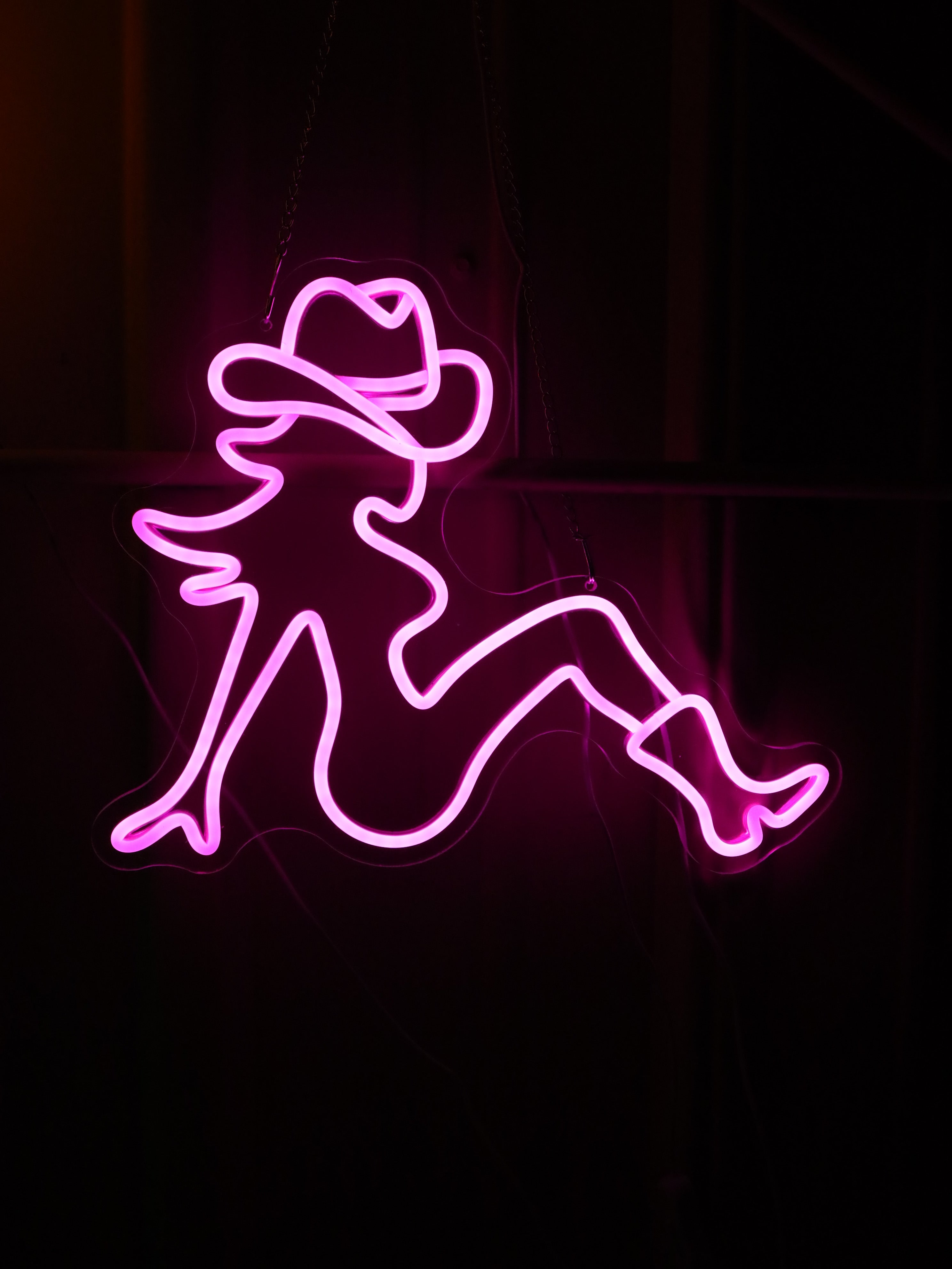 Neon Cowgirl - Event Rental