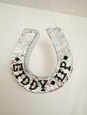 Custom Disco "Giddy Up" Horseshoe