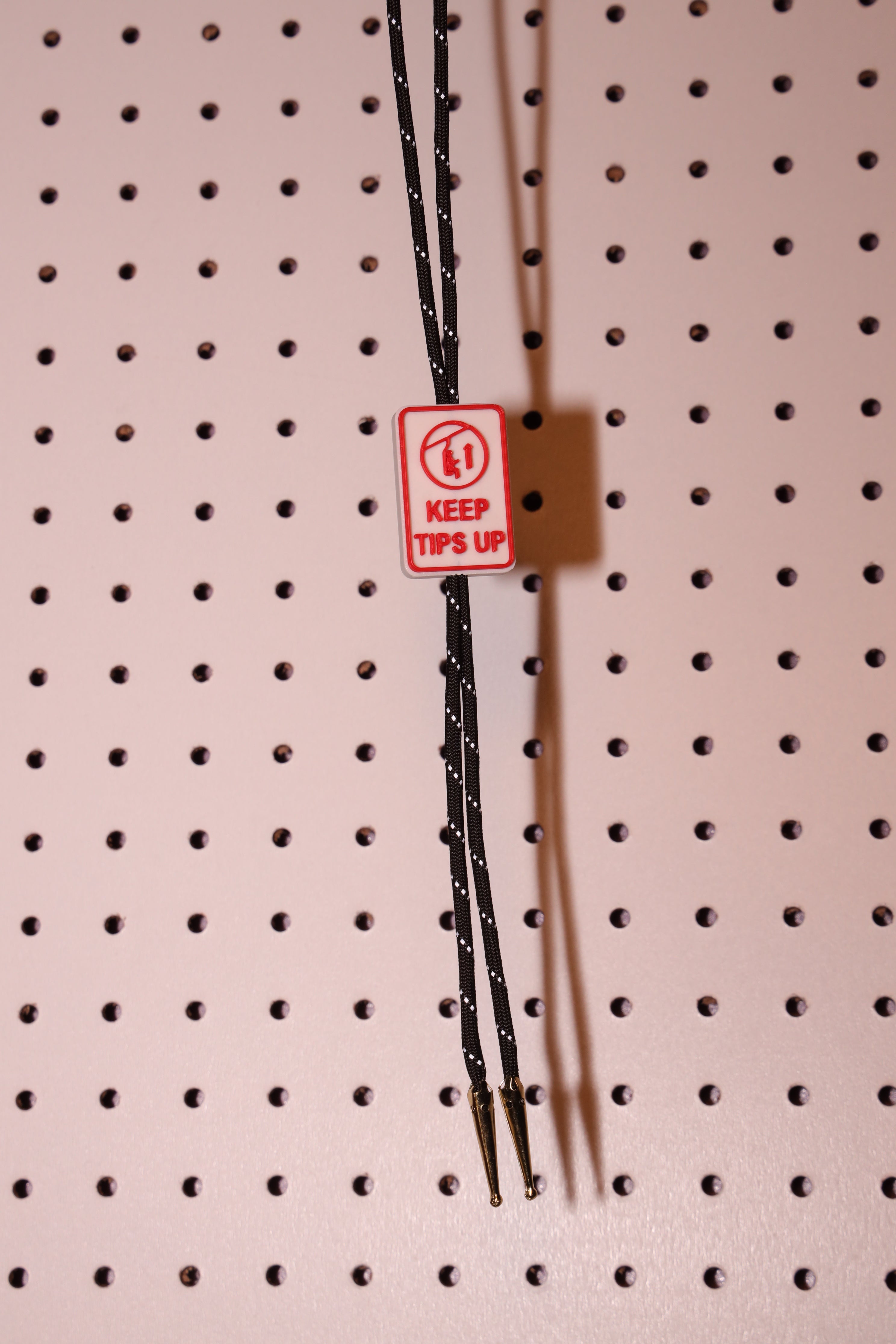 Keep Tips Up Bolo Tie