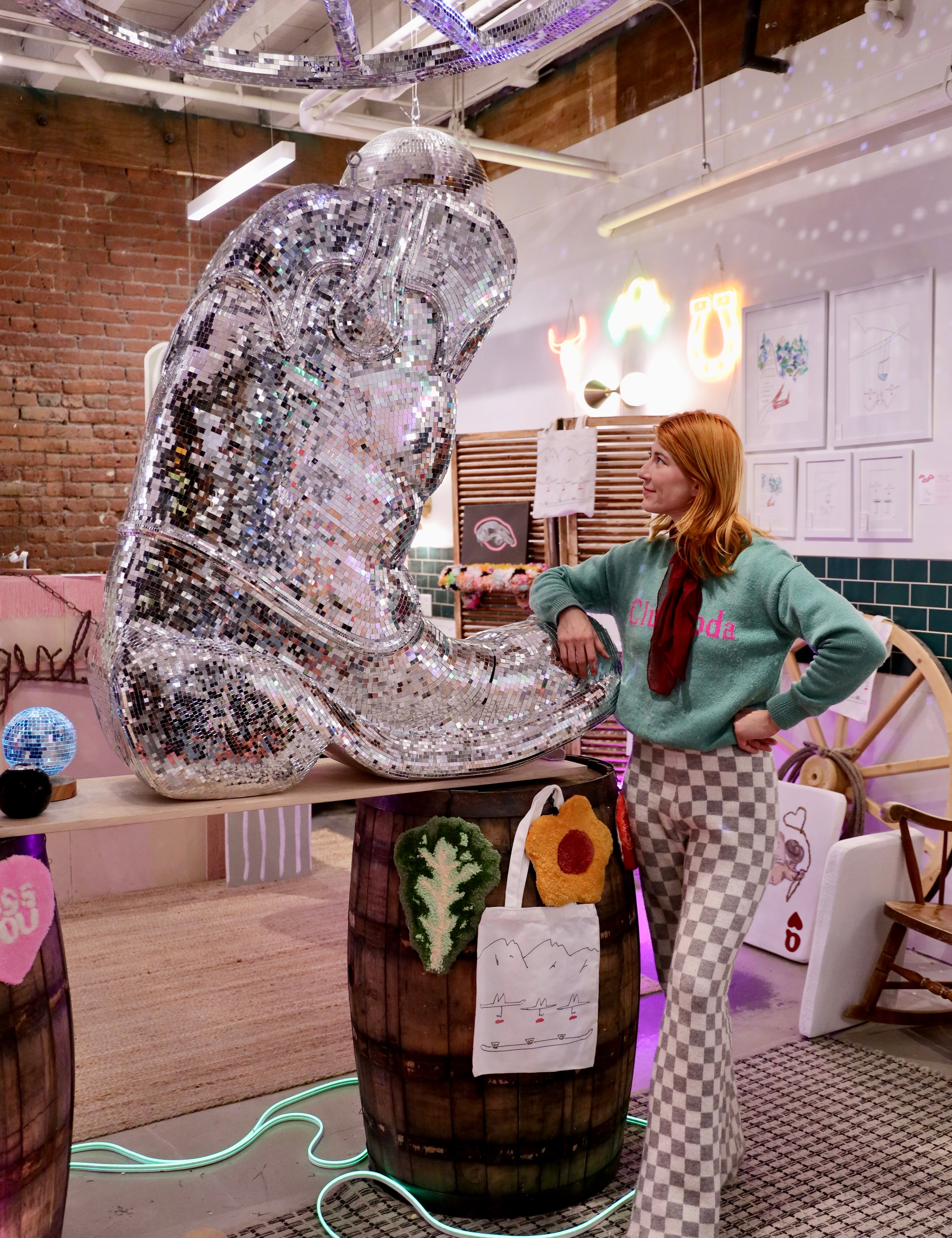 Custom 4FT Disco Cowboy Boot - Main Image