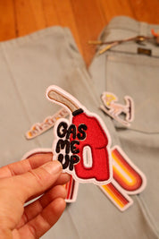 Gas Me Up – Iron On Patch