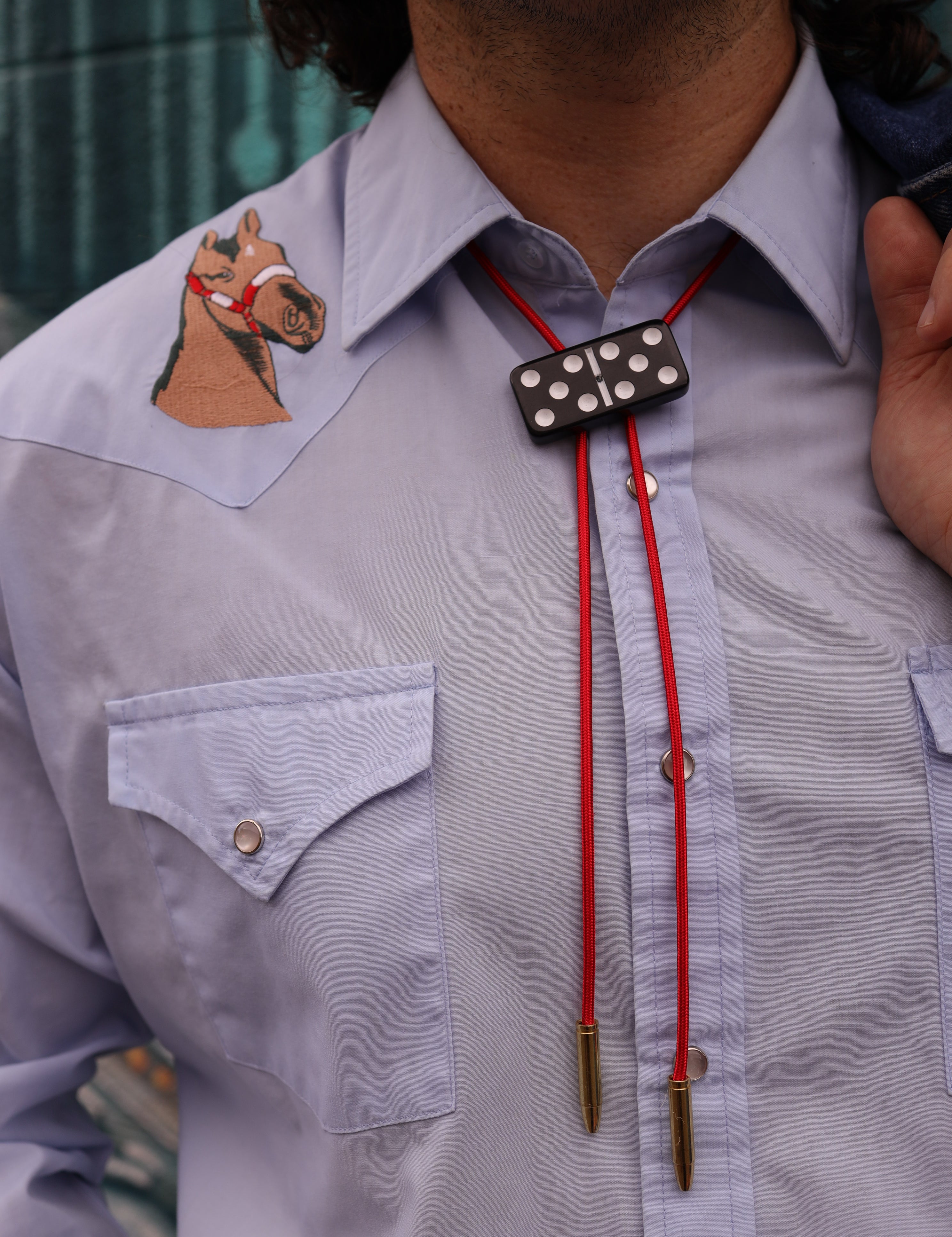 Domino Bolo Tie