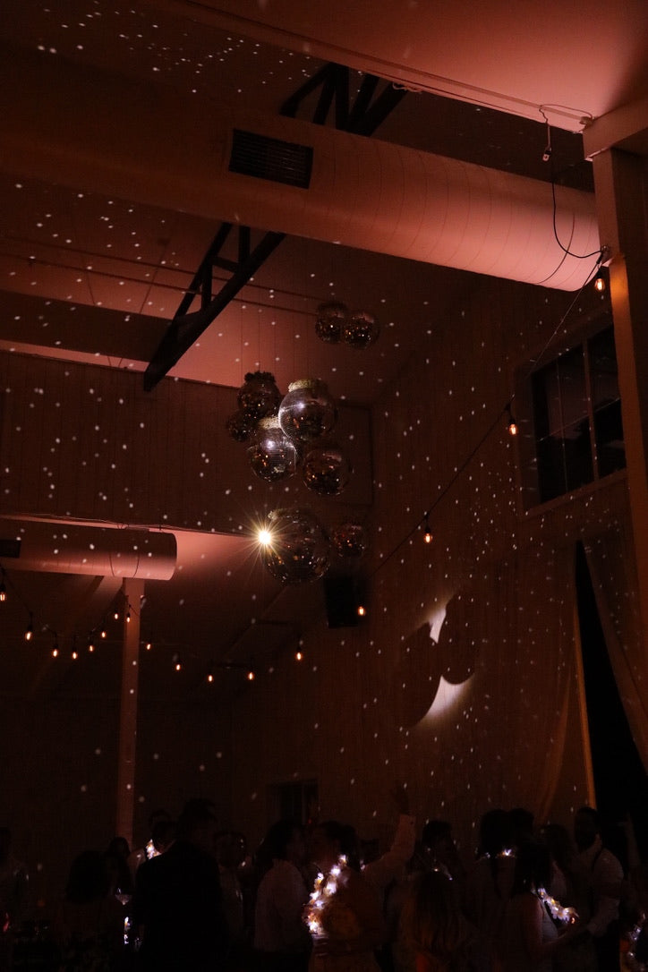 Disco Ball Installation - Event Rental