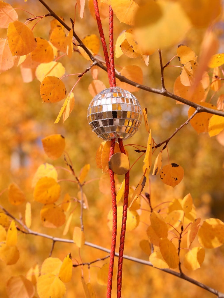 Disco Ball Bolo Tie