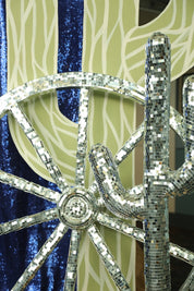 4FT Disco Wagon Wheel - Event Rental