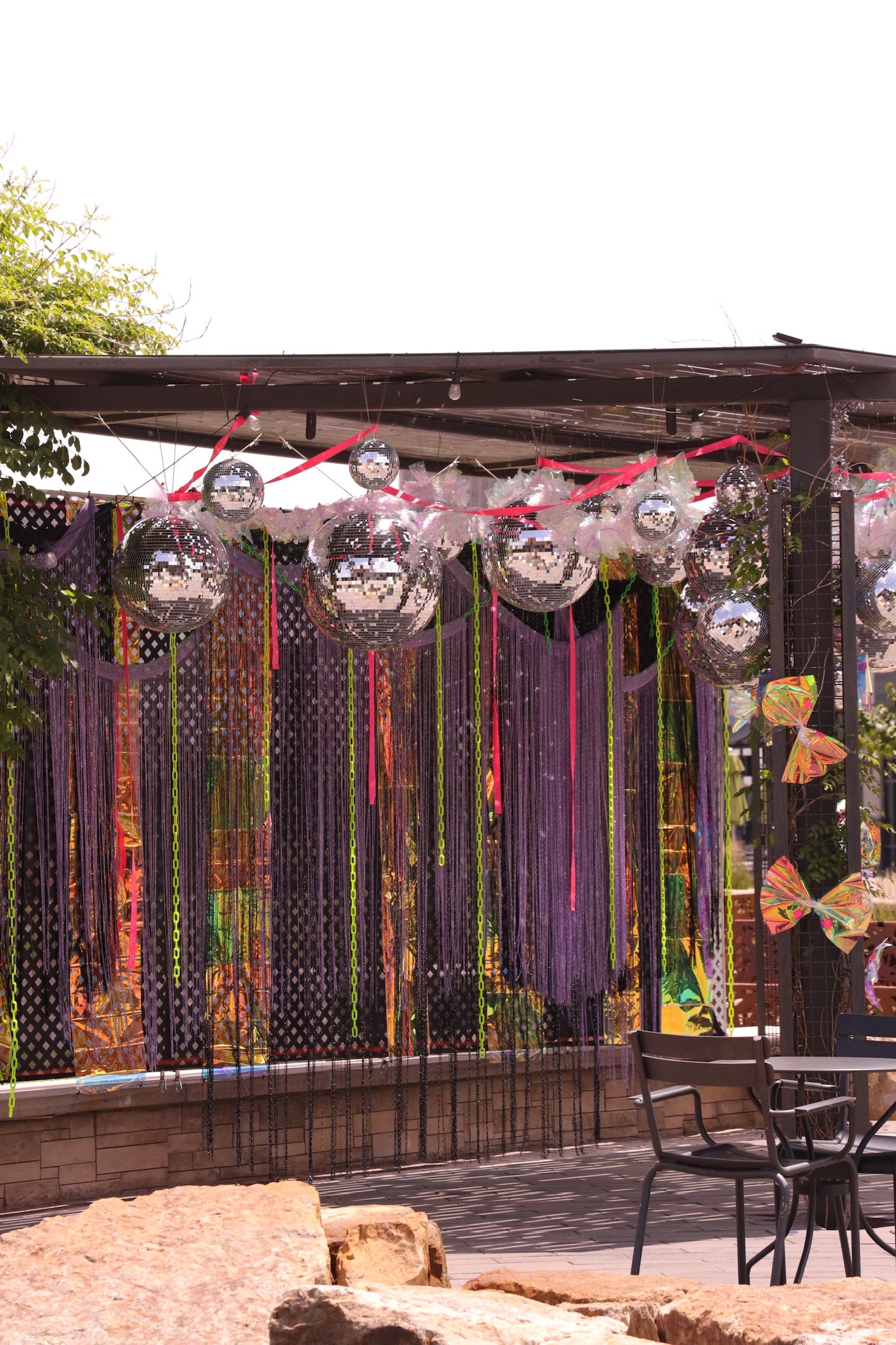 Fringe Install - Event Rental