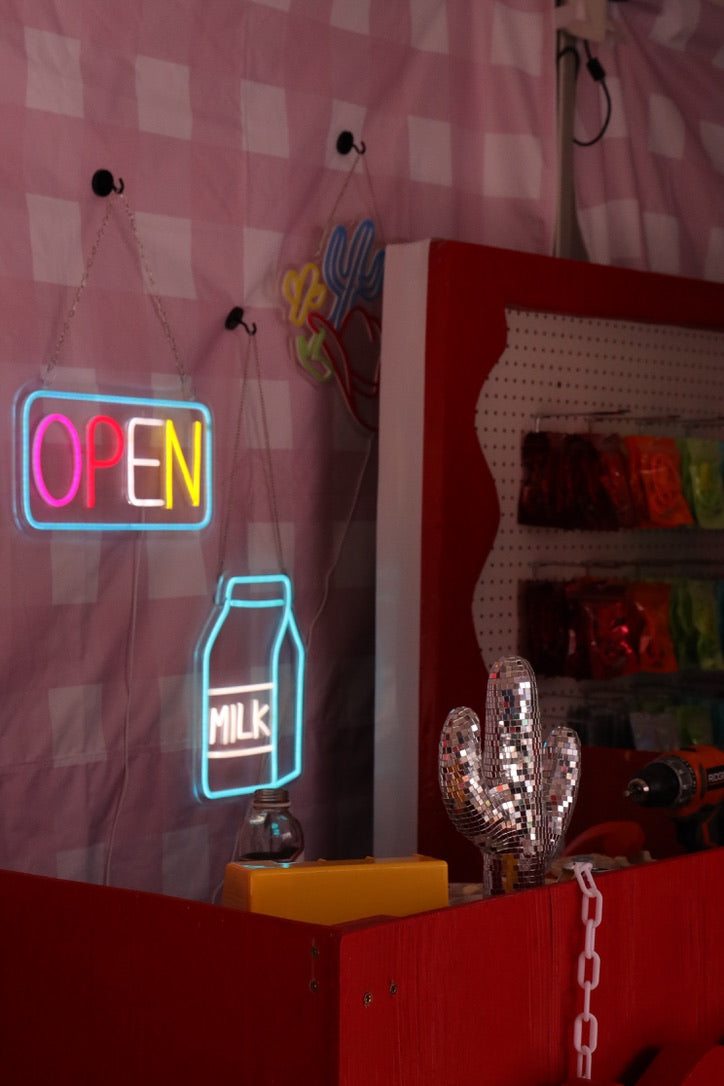 Milk Bottle – LED Neon Sign