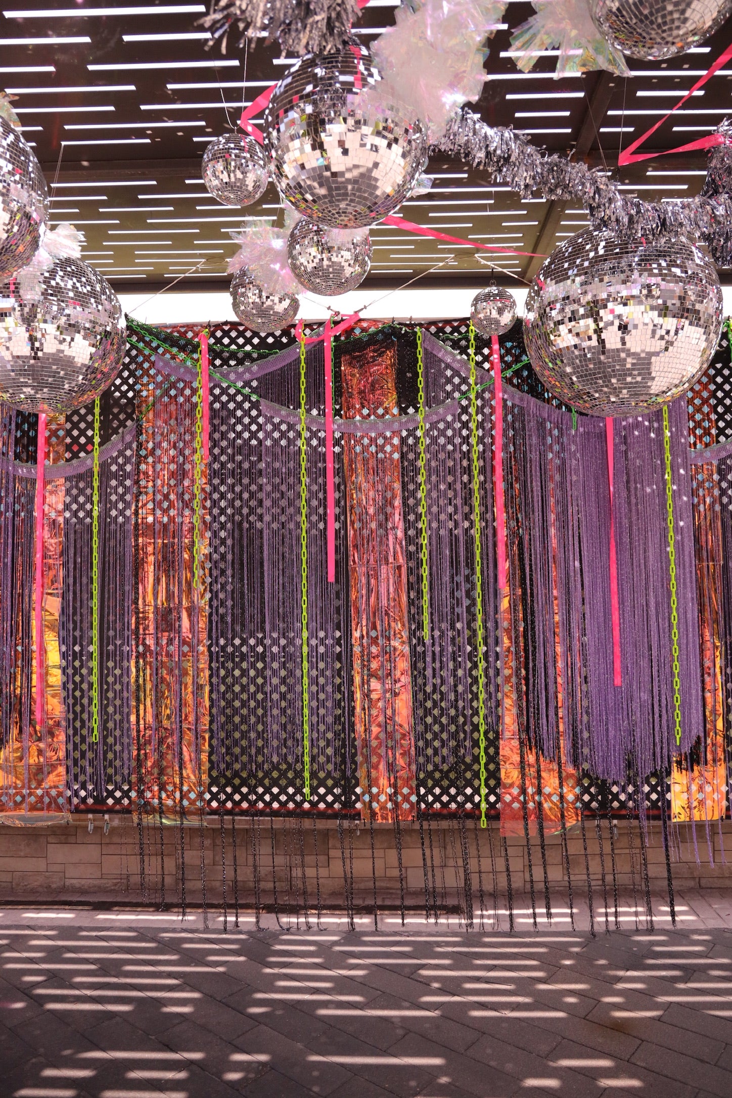 Fringe Install - Event Rental