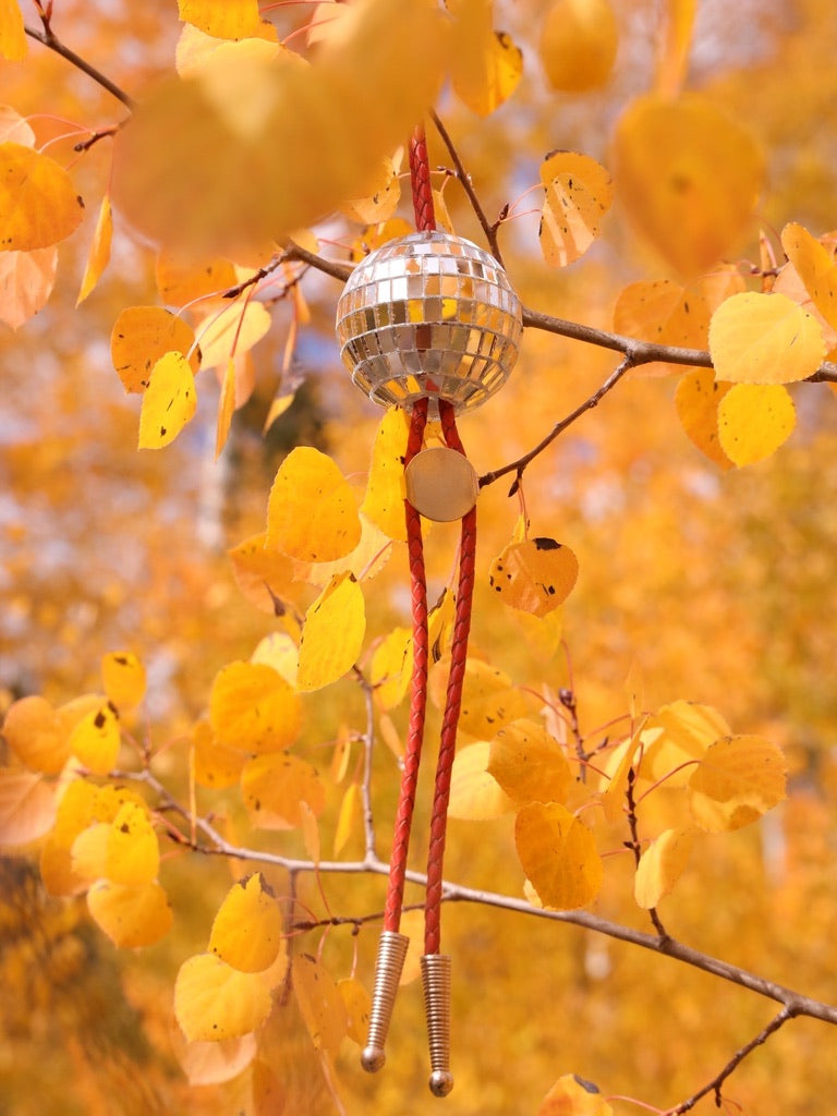 Disco Ball Bolo Tie