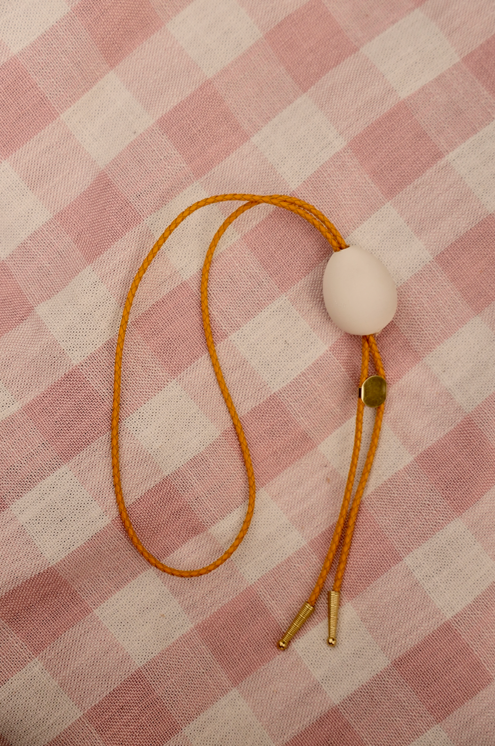 Egg Bolo Tie