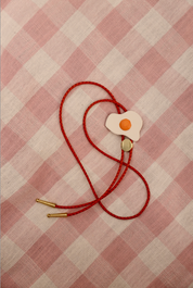 Egg Bolo Tie