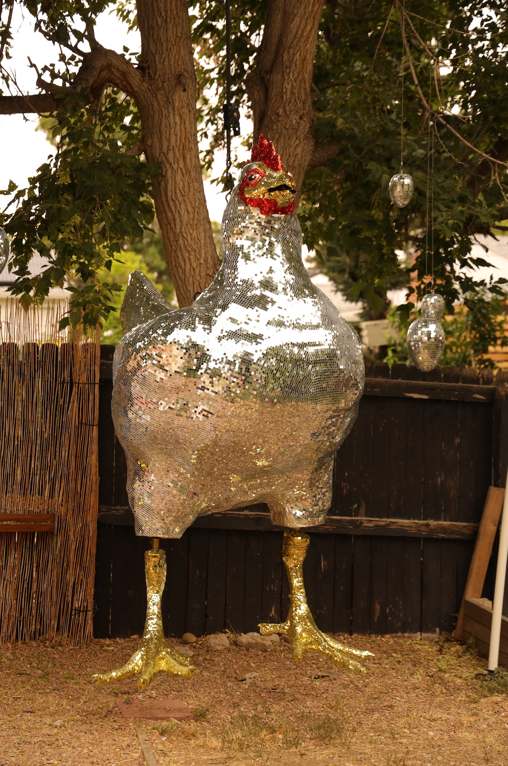 Custom 8FT Disco Chicken