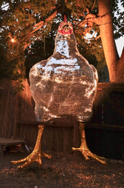 Custom 8FT Disco Chicken