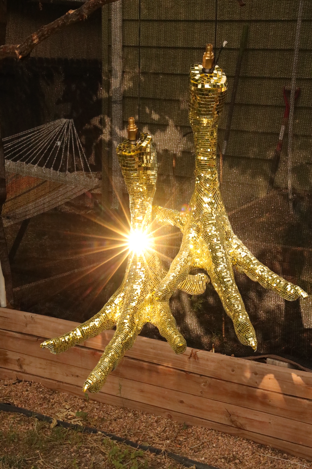 Chicken Feet Disco Ball