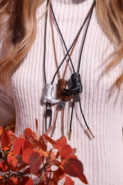 Cowboy Take Me Away Bolo Tie
