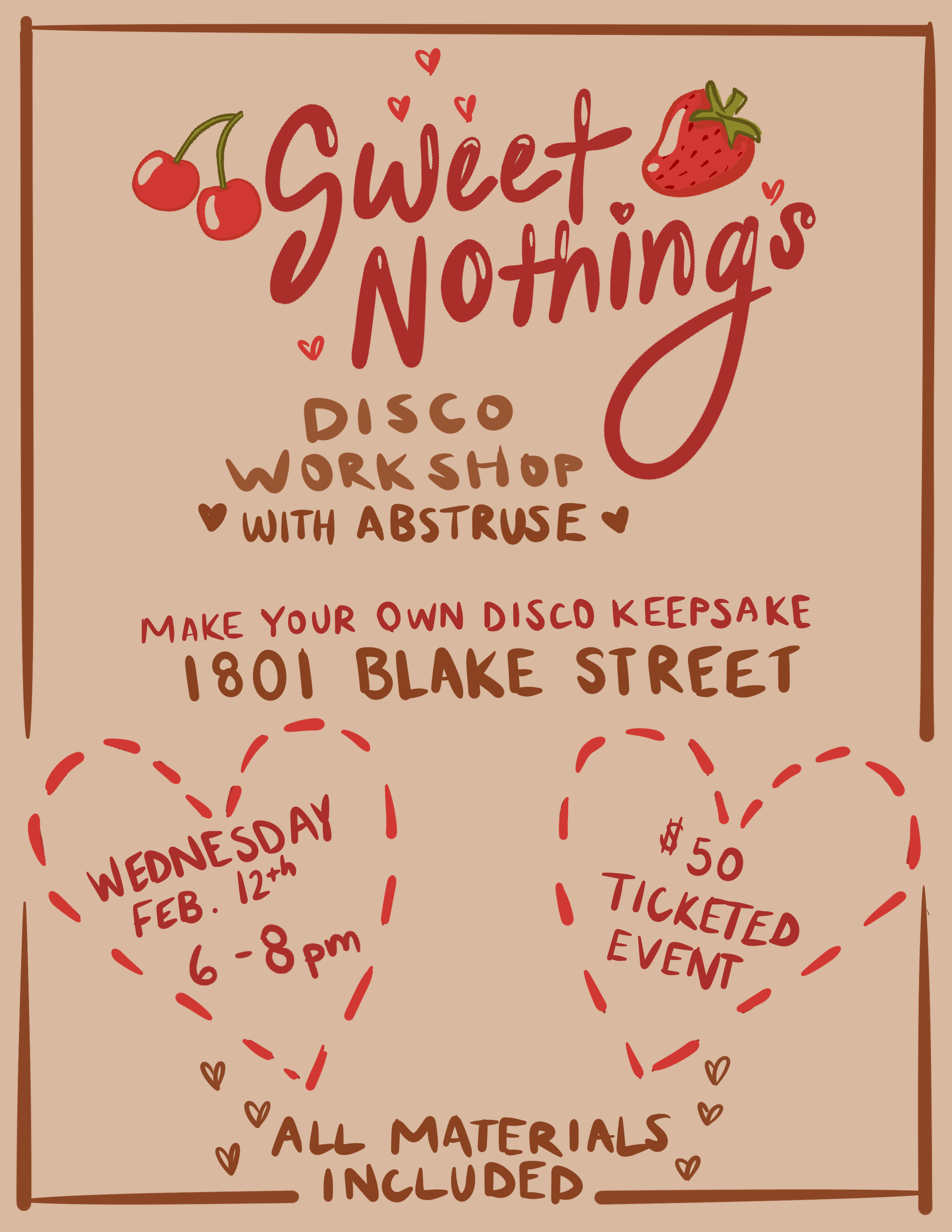 sweet nothings – Ticket to Disco Workshop