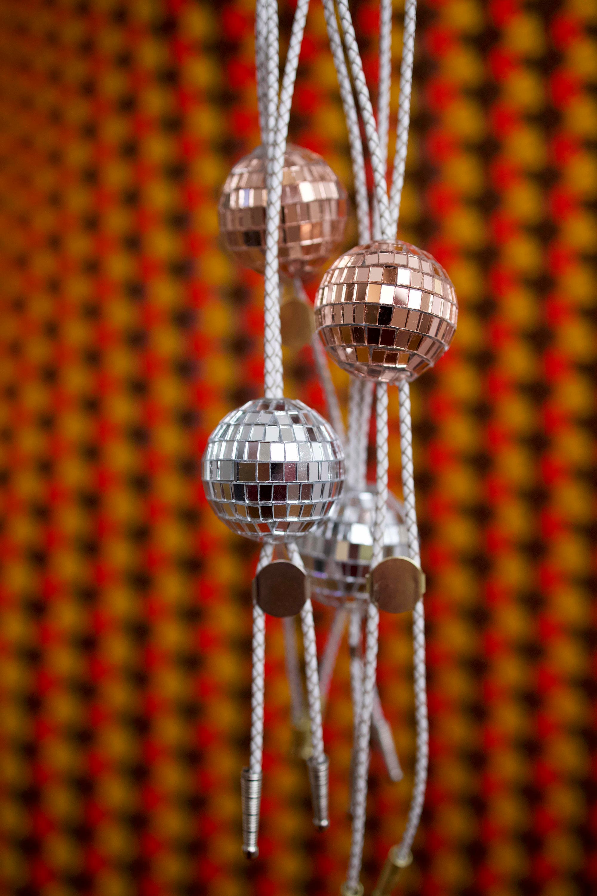 Disco Ball Bolo Tie