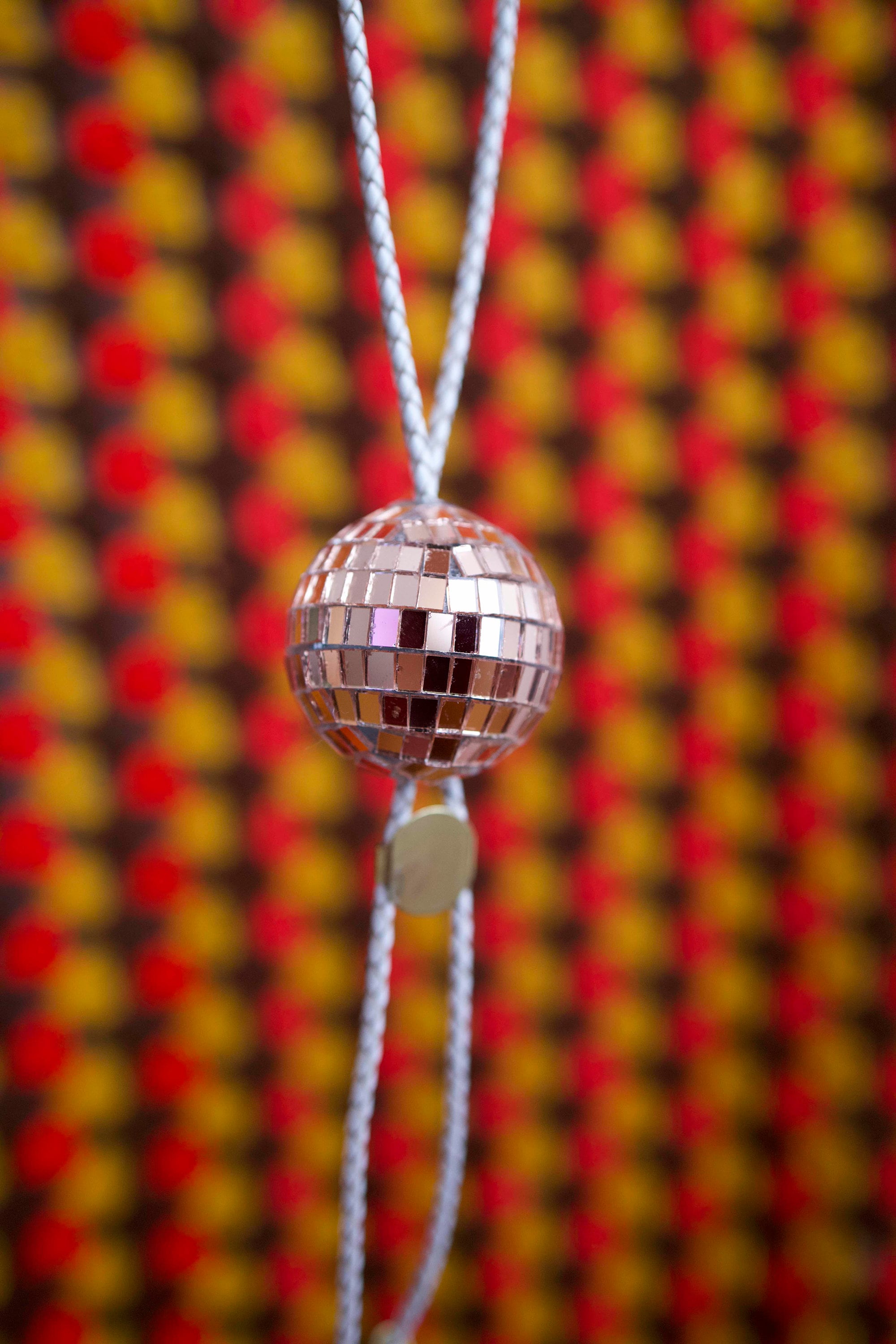 Disco Ball Bolo Tie