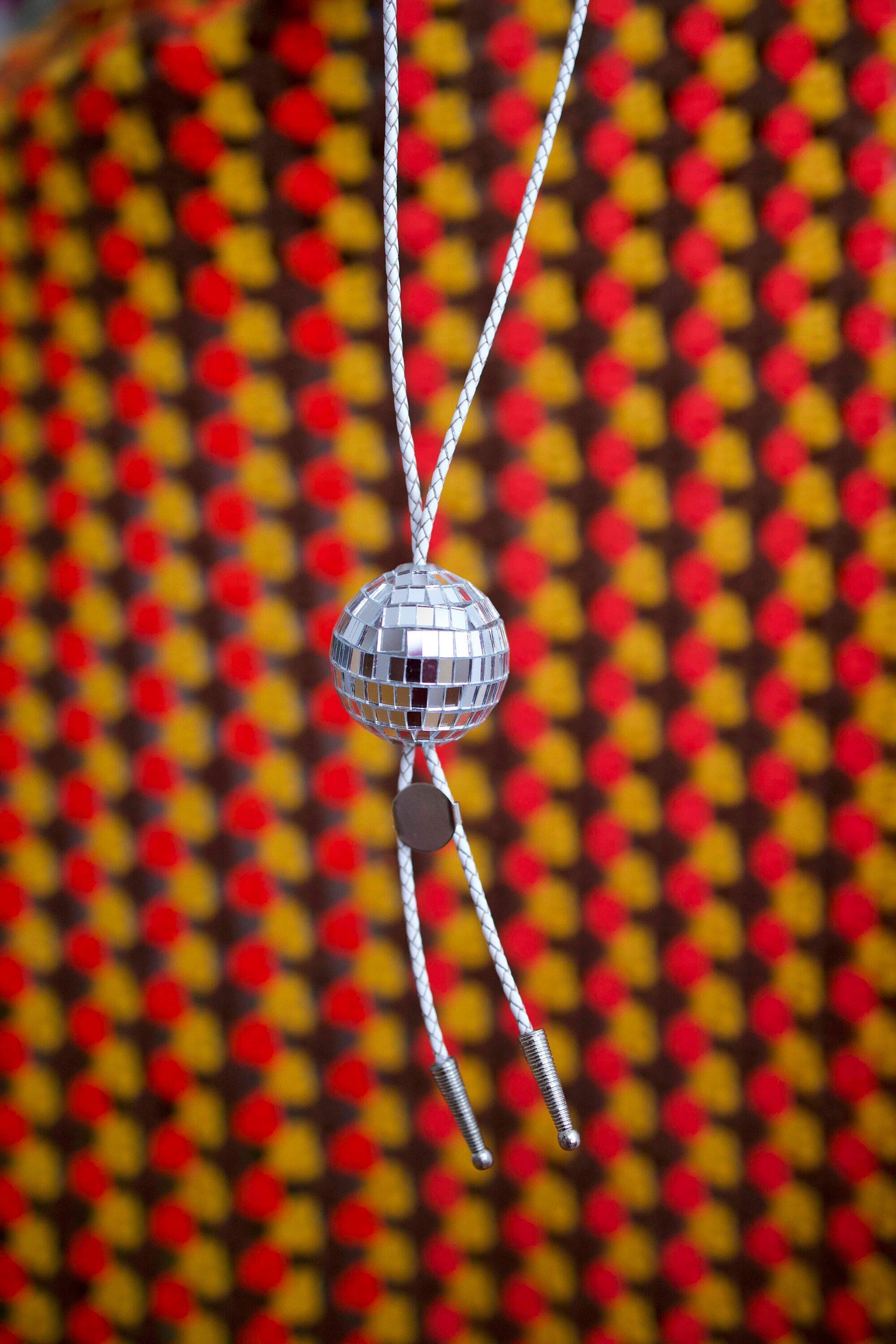 Disco Ball Bolo Tie