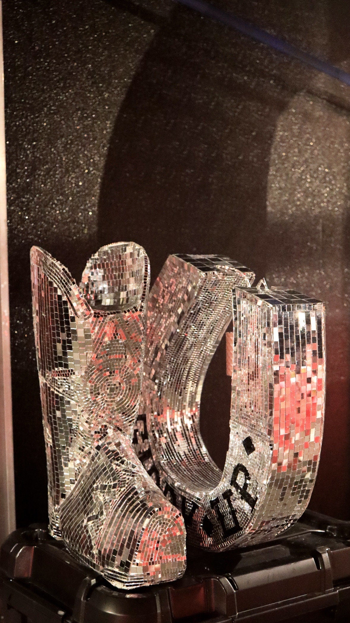 Custom Disco "Giddy Up" Horseshoe