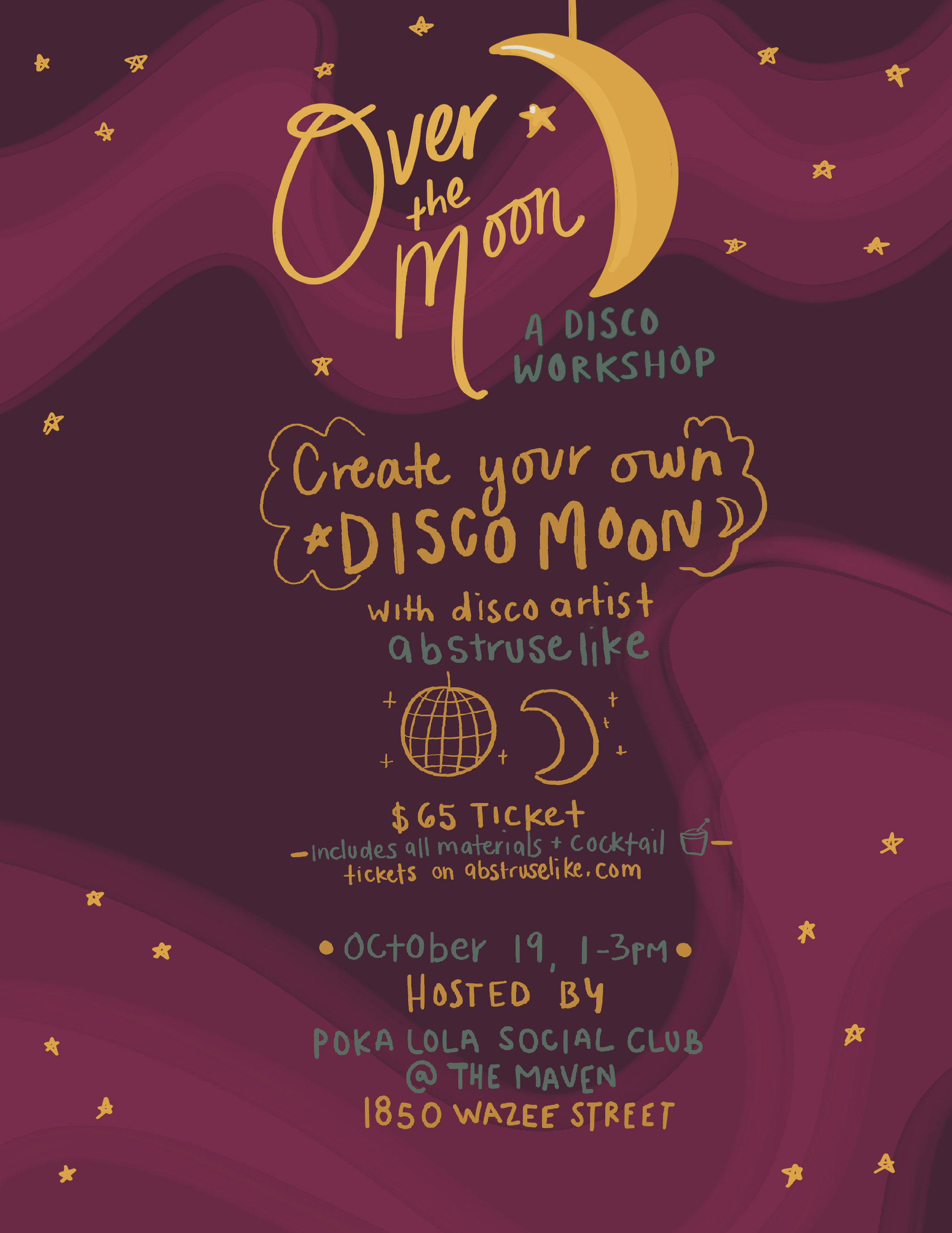 Over the Moon – Ticket to Disco Workshop